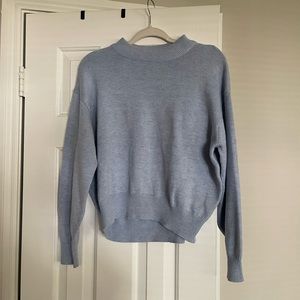 Baby blue sweater